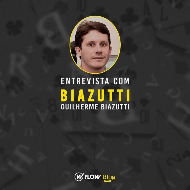 Jogador de poker: Biazutti soma mais de 105k em lucro no FLOW