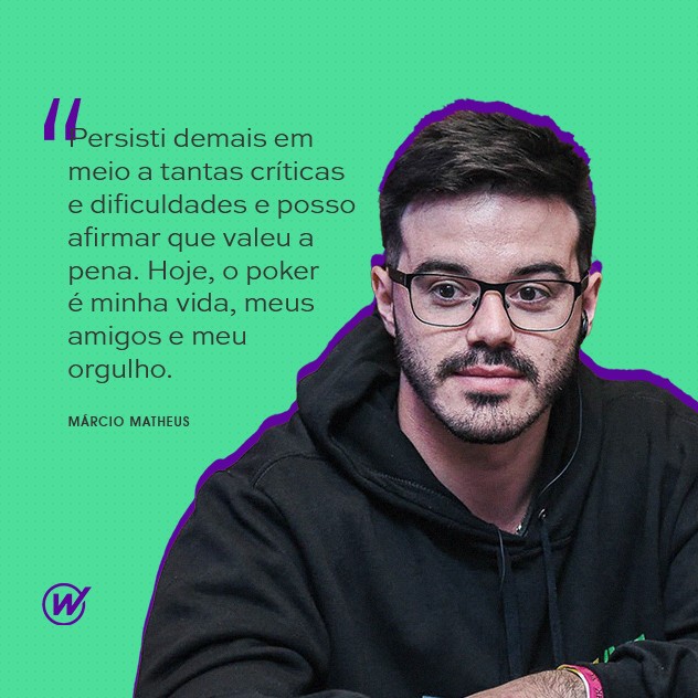 Para além das mesas: como o poker mudou sua vida? Entrevista com Márcio Matheus