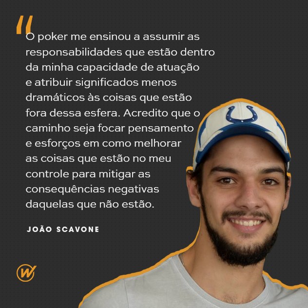 Como ser jogador de poker profissional mudou sua vida? Com "JlpScavone"